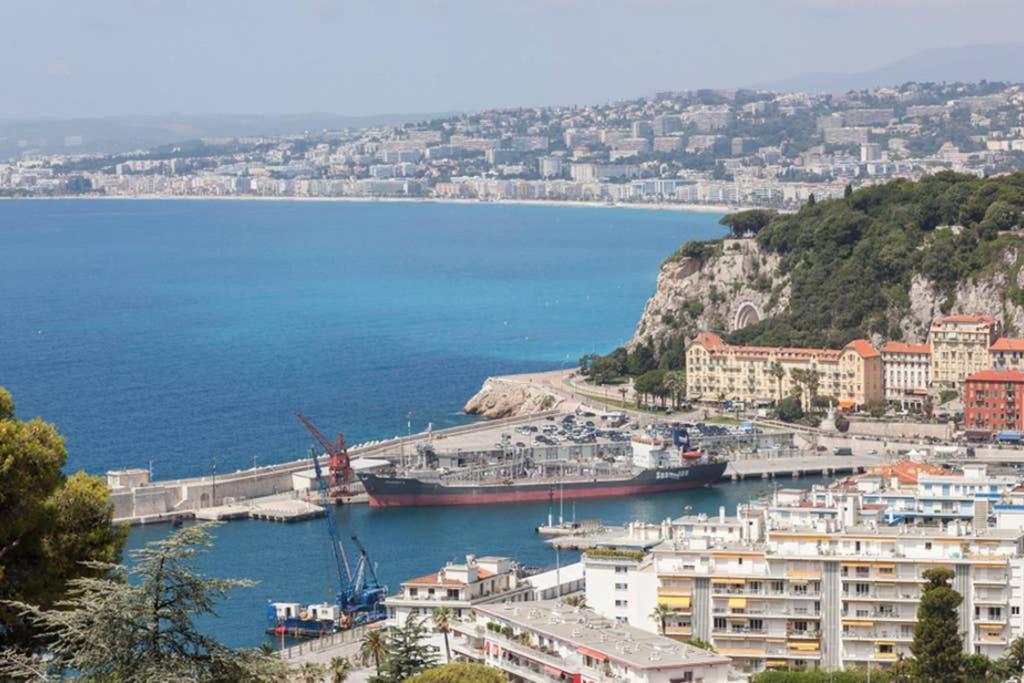 Mont Boron Magnificent View-3 Rooms - Wifi - A.C Nizza Exterior foto